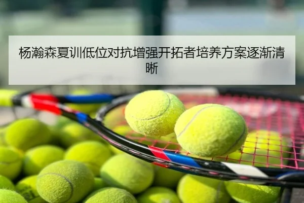 杨瀚森夏训低位对抗增强开拓者培养方案逐渐清晰